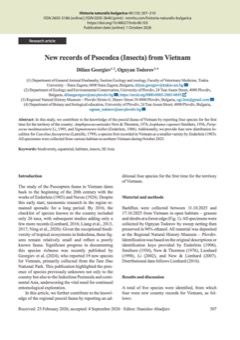 New records of Psocodea (Insecta) from Vietnam