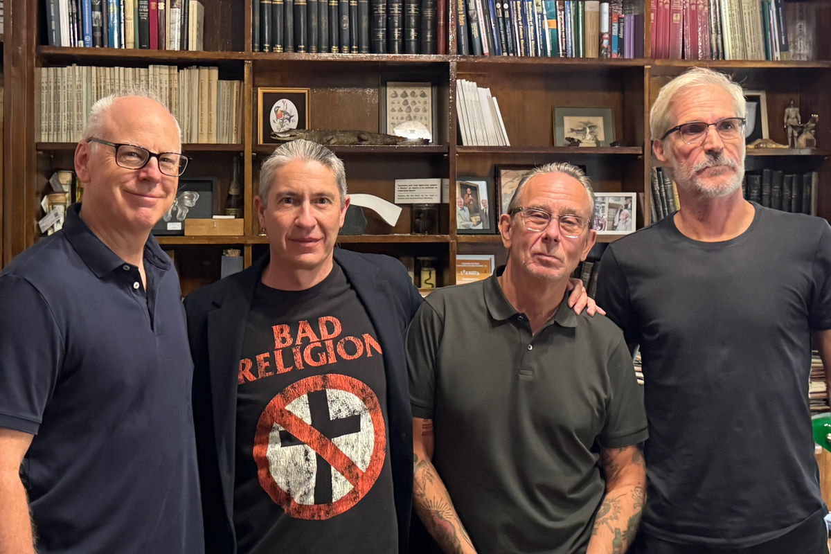 Dr Greg Graffin visits the National Museum of Natural History at the Bulgarian Academy of Sciences
