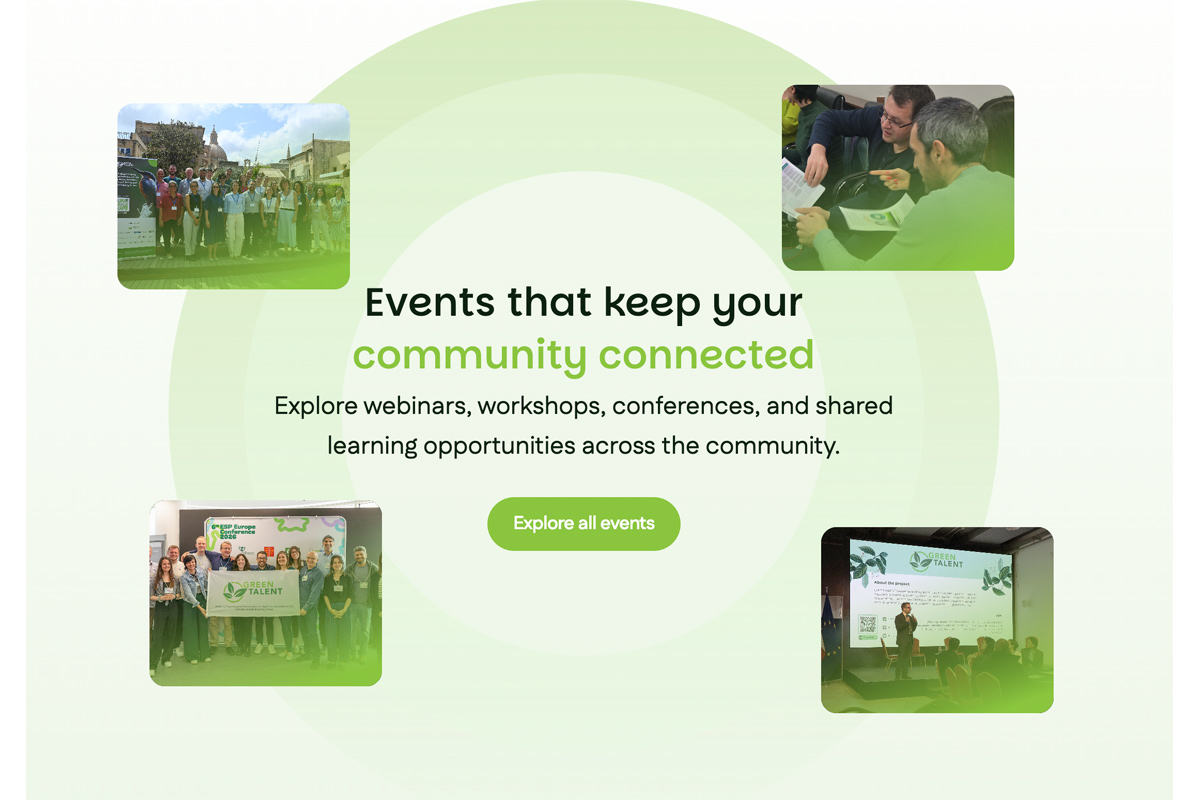 The GREEN TALENT project’s platform is now online